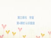 教科版六年级科学下册第3单元第4课时认识星座习题课件+学案
