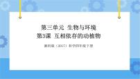 科学四年级下册3 互相依存的动植物一等奖课件ppt