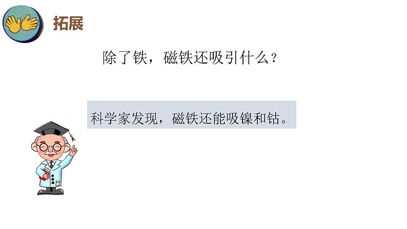 苏教版科学二年级下册 4.磁铁的吸力 课件第6页