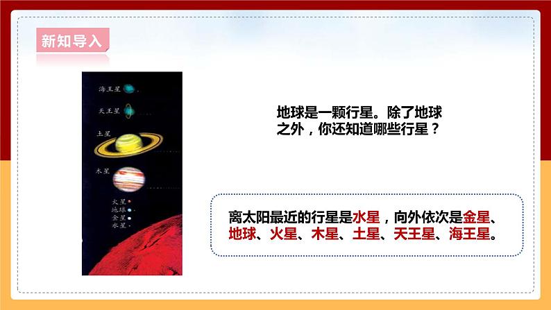 大象版六上科学 3.2《太阳系》课件+教案05