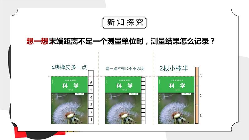 教科版一年级科学上册第二单元《比较与测量-用不同的物体来测量》PPT课件06