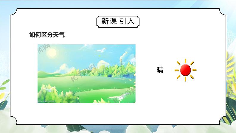 教科版二年级科学上册第一单元《我们的地球家园-各种各样的天气》PPT课件03