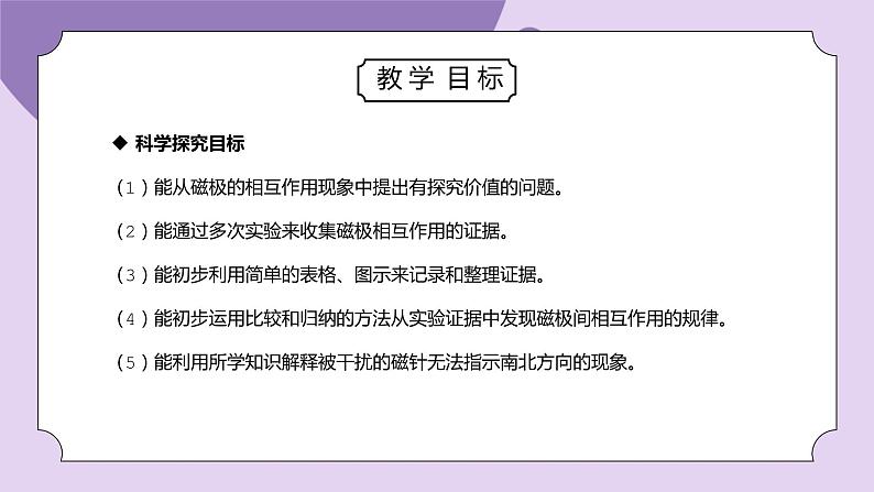 教科版二年级科学下册第一单元《磁铁-磁极间的相互作用》PPT课件第3页