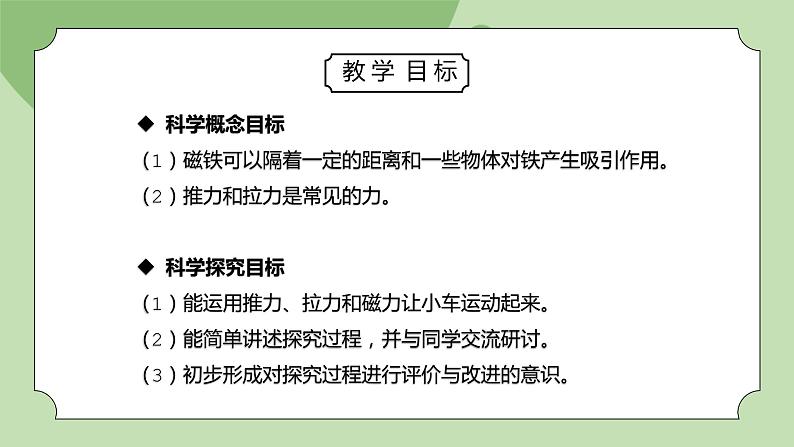 教科版二年级科学下册第一单元《磁铁-磁铁怎样吸引物体》PPT课件第2页