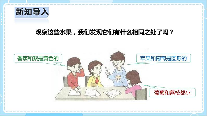 【人教鄂教版】一上科学 1.3《相同和不同》（课件+教案+同步练习）05