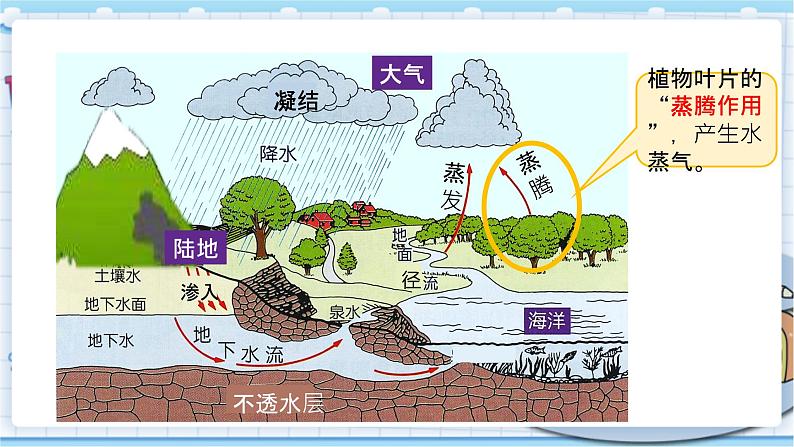 大象版科学六上 2.4《自然界中的水循环》课件07