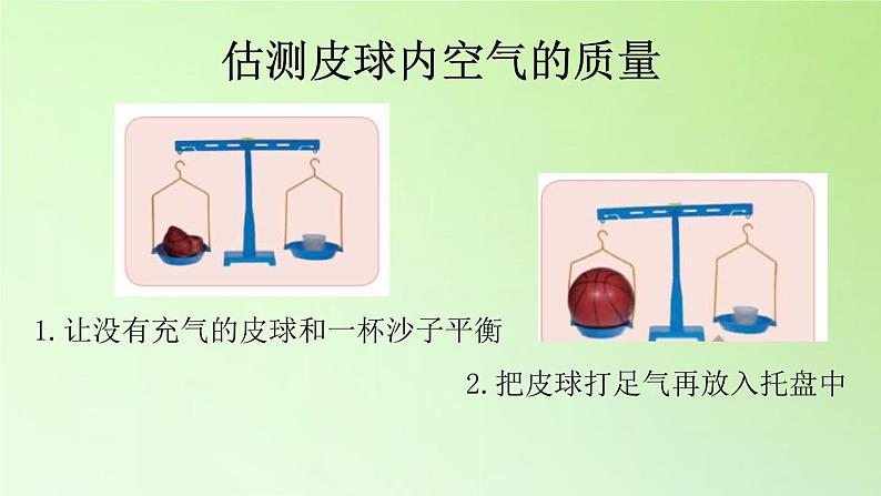 人教版鄂教版科学三年级下册第三单元10.《空气有质量吗》课件+就+学案07