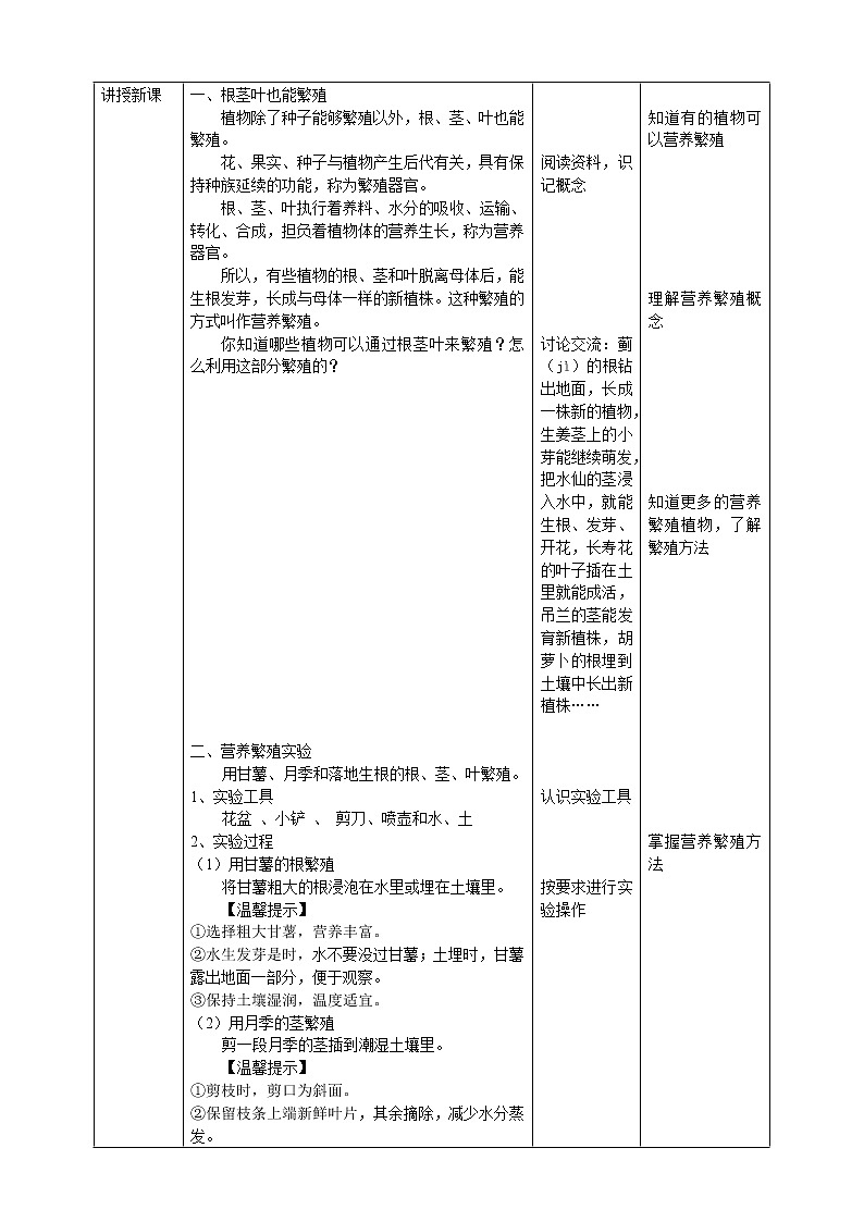 【人教鄂教版】四上科学 2.6《不用种子怎样繁殖》（课件+教案+练习）02
