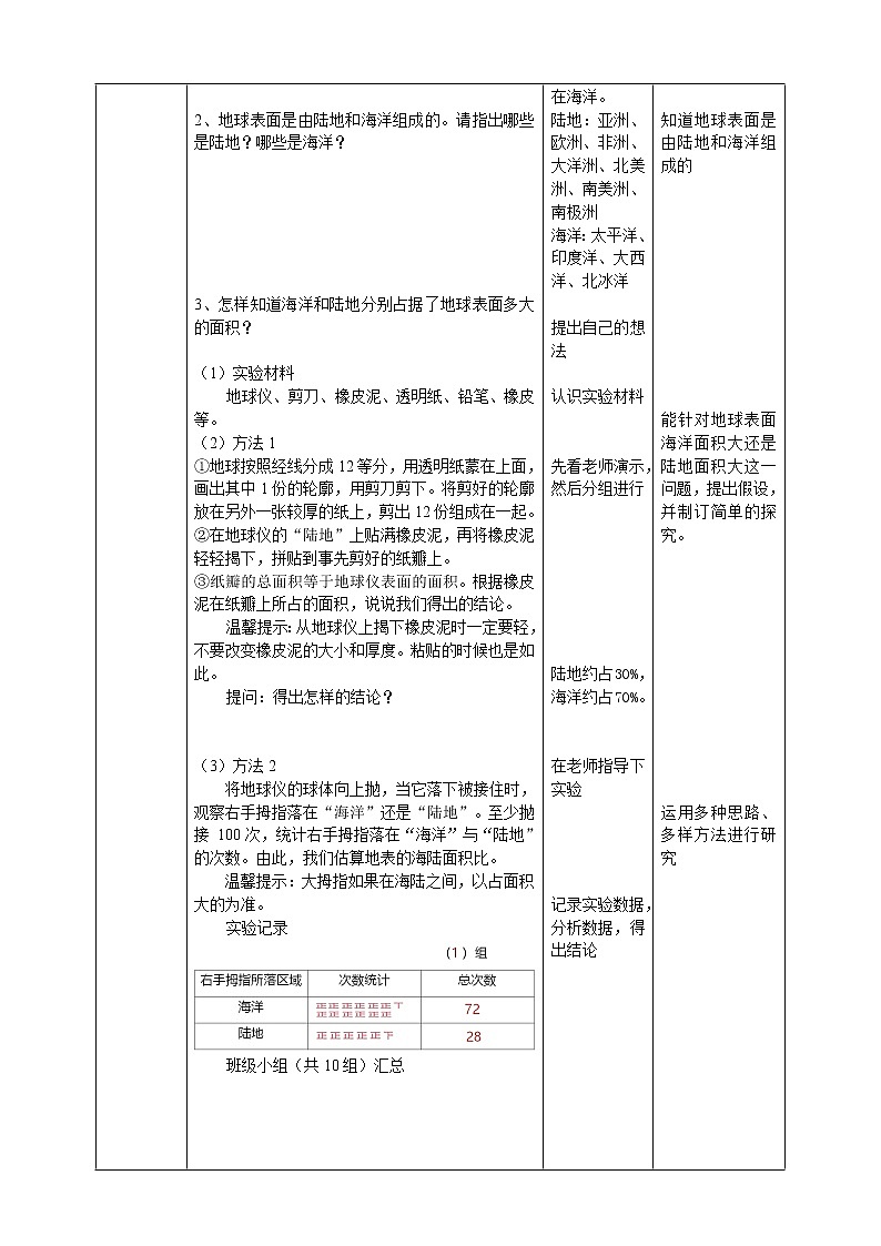 【人教鄂教版】四上科学 4.10《水的分布》（课件+教案+练习）02