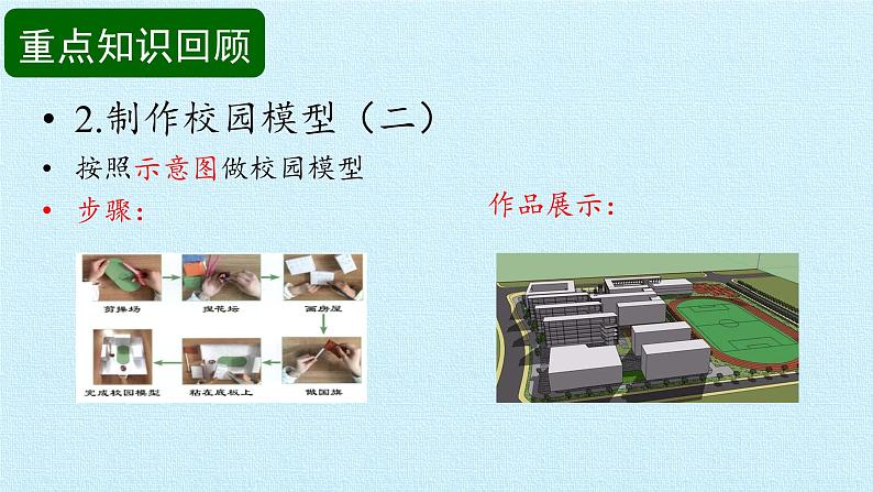 冀人版小学科学二年级下册复习课件：第5单元 我们的校园04