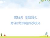 教科版六年级科学下册第4单元第5课时地球家园的化学变化教学课件+课时学案