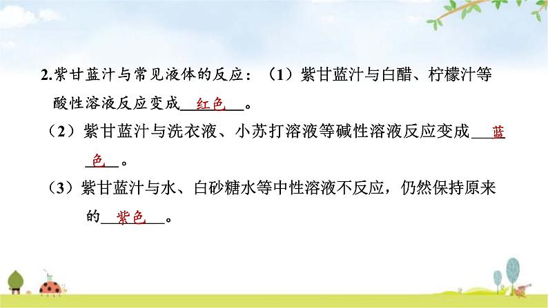 教科版六年级科学下册第4单元第7课时美丽的化学变化教学课件第3页