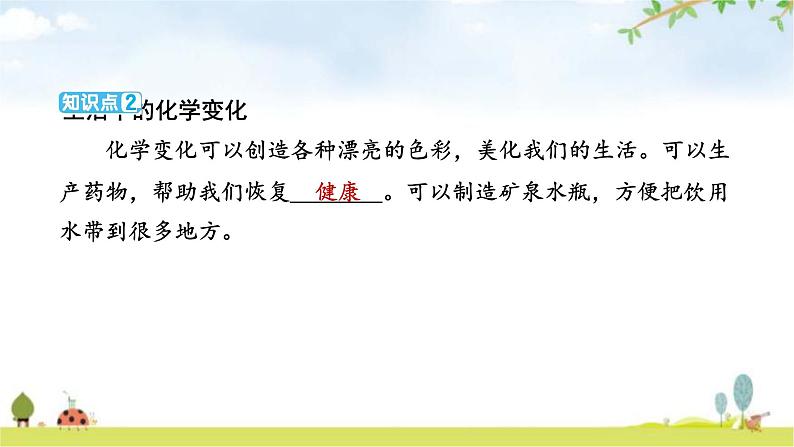 教科版六年级科学下册第4单元第7课时美丽的化学变化教学课件第4页
