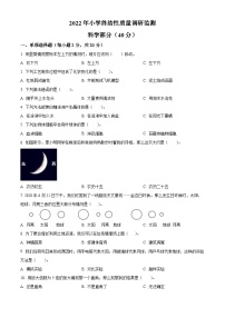 【小升初真题卷】2021-2022学年河南省南阳市内乡县教科版六年级下册期末考试科学试卷（原卷版+解析版）