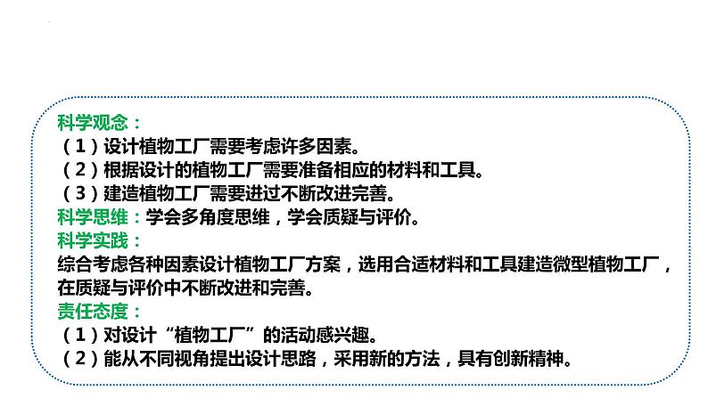 大象版六年级上册科学5.17《设计与建造“植物工厂”》课件02