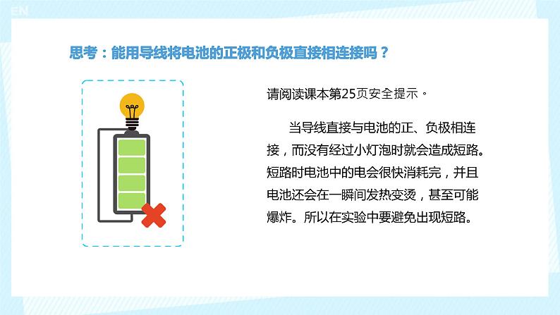 教科版四年级科学下册2.点亮小灯泡教学课件第6页