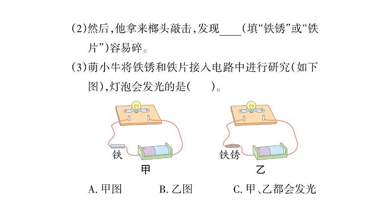 大象版六年级科学下册 第3单元实验探究(课件)03