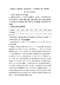 【期末复习】第五单元 浩瀚宇宙——六年级下册科学单元知识点总结（青岛版）