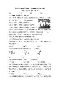 2022-2023学年四年级科学下册期末模拟卷八（教科版）