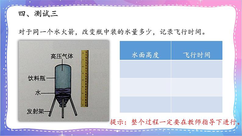 三年级科学上册课件 第二十课 制作水火箭 课件第6页