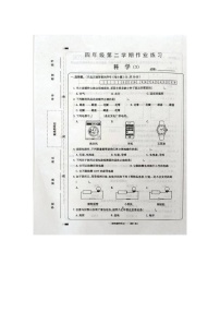 河南省洛阳市西下池小学2022-2023学年六年级下册科学期末测试