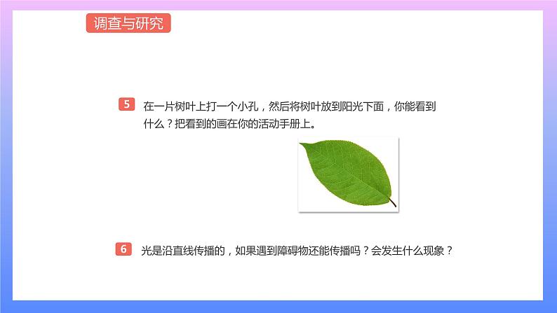 通用版 小学科学 皮影戏-调查与研究（课件）07