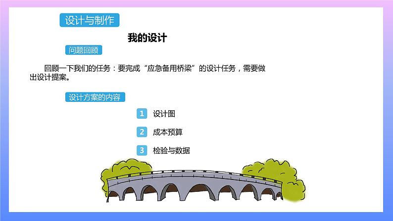 通用版 小学科学 桥-设计与制作（课件）01