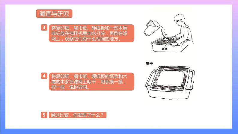 通用版 小学科学 再生纸书签-调查与研究（课件）第2页