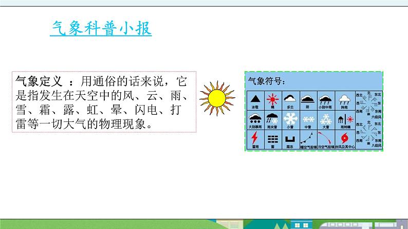 大象版科学三年级上册1.5《制作气象科普小报》课件02