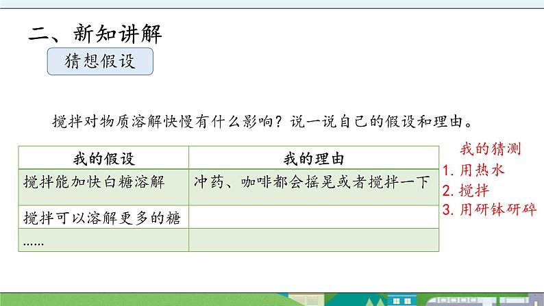 大象版科学三年级上册3.2《溶解与搅拌》课件03