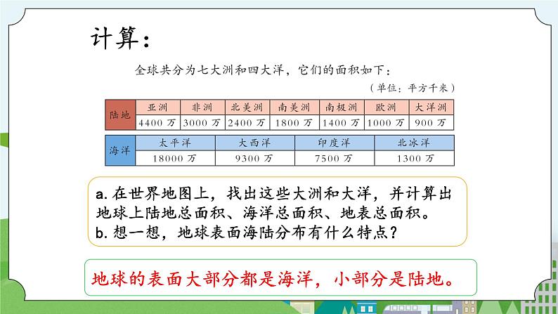 湘科版科学四上 4.2 蓝色的星球 课件+教案05