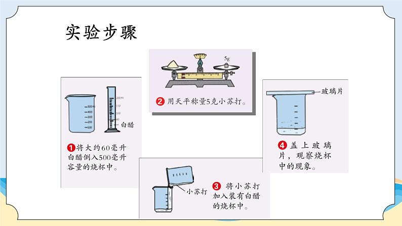 湘科版科学五年级上册4.2小苏打与白醋的反应 课件+教案05
