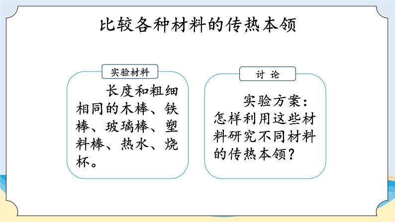 湘科版科学五年级上册5.2谁的传热本领强 （课件）第4页