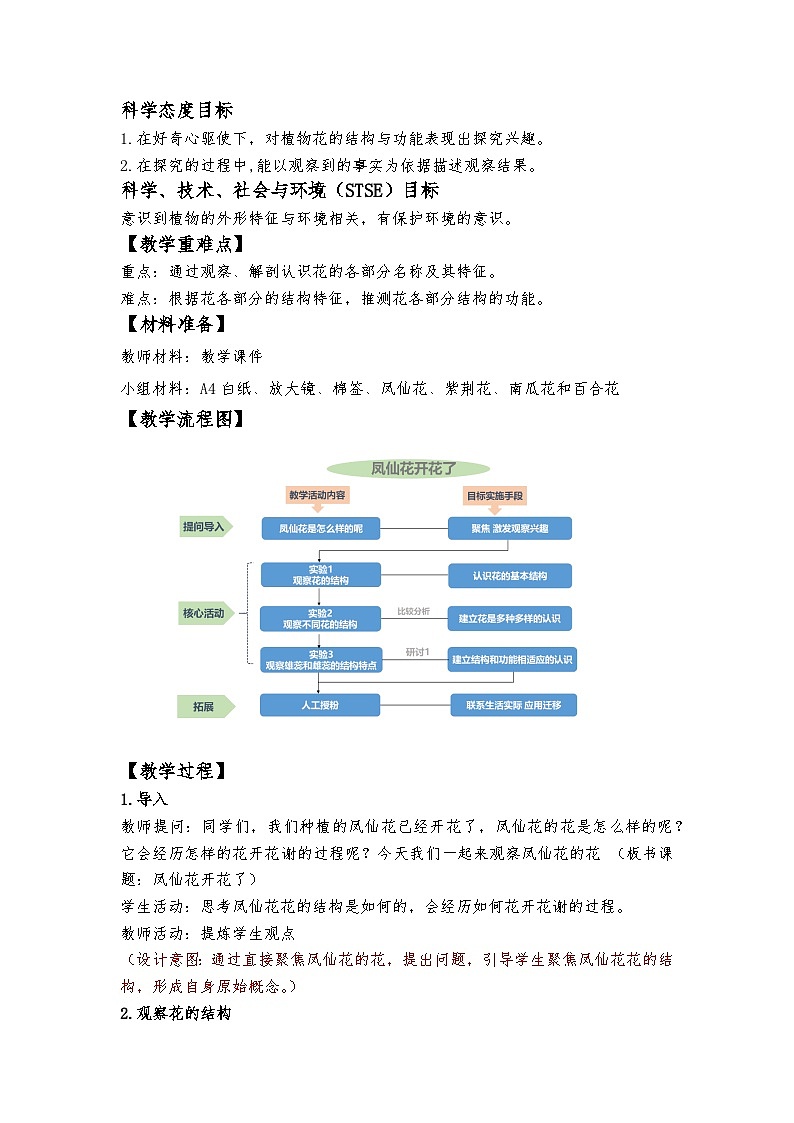 教科版4下-第1单元第5课-凤仙花开花了第2页