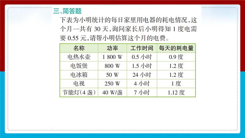 【新】教科版科学六年级上册第4单元2.调查家中使用的能量PPT课件+习题+教学设计+视频素材06