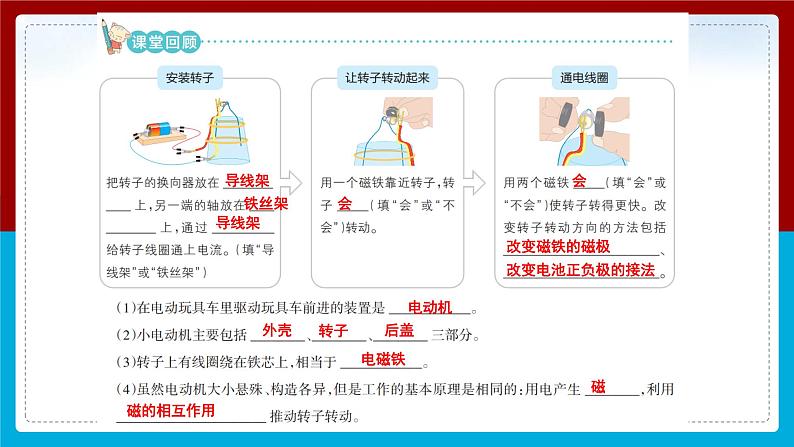 【新】教科版科学六年级上册第4单元6.神奇的小电动机PPT课件+习题+教学设计+视频素材03