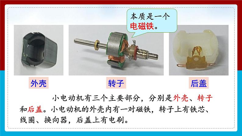 【新】教科版科学六年级上册第4单元6.神奇的小电动机PPT课件+习题+教学设计+视频素材07