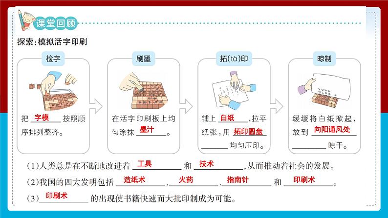 【新】教科版科学六年级上册第3单元6.推动社会发展的印刷术PPT课件+习题+教学设计+视频素材03