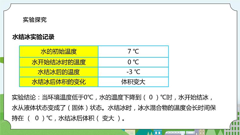 1.3《水结冰了》方案一（分组实验） 课件第6页