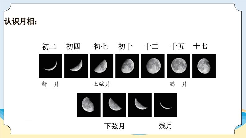 新青岛五四制科学四上26.《月相的变化》教学课件05