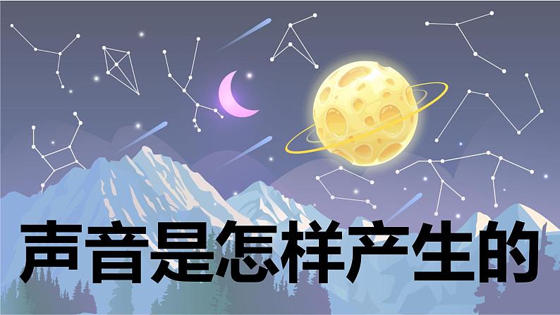 【新】教科版科学四年级上册第1单元2.声音是怎样产生的习题课件PPT01