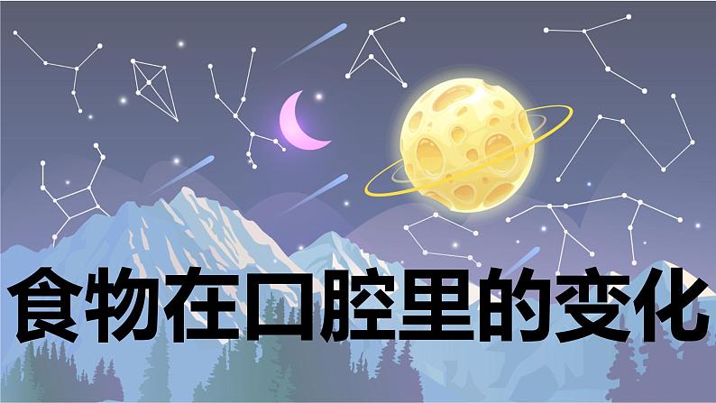 【新】教科版科学四年级上册第2单元7.食物在口腔里的变化习题课件PPT第1页