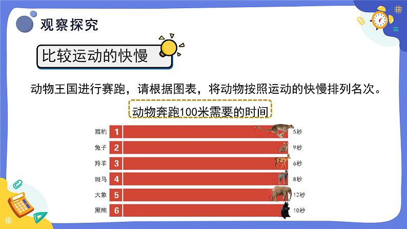 冀人版四上科学  1.3《运动的快慢》课件08