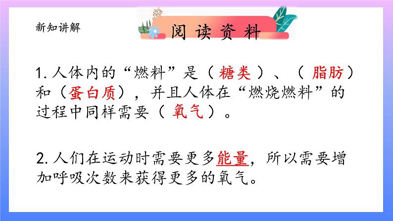 大象版科学四年级上册4.4呼吸与运动 课件+教案+课件练习+素材04