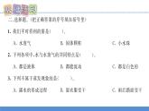 【习题课件】教科版科学三年级上册第1单元1.水到哪里去了PPT课件3