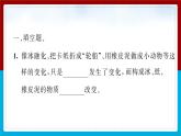 【习题课件】教科版科学三年级上册第1单元8.它们发生了什么变化PPT课件3