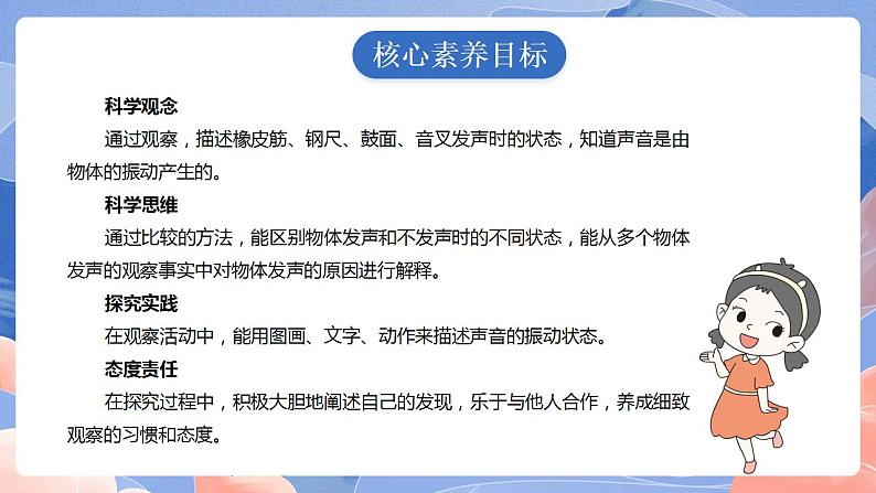 【核心素养目标】教科版小学科学四年级上册1.2《声音是怎样产生的 》  课件+教案(含教学反思)02