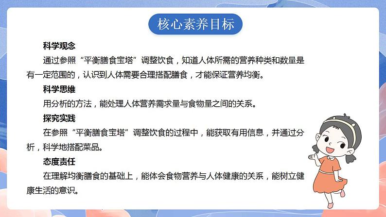 【核心素养目标】教科版小学科学四年级上册2.6《营养要均衡》 课件+教案(含教学反思)02