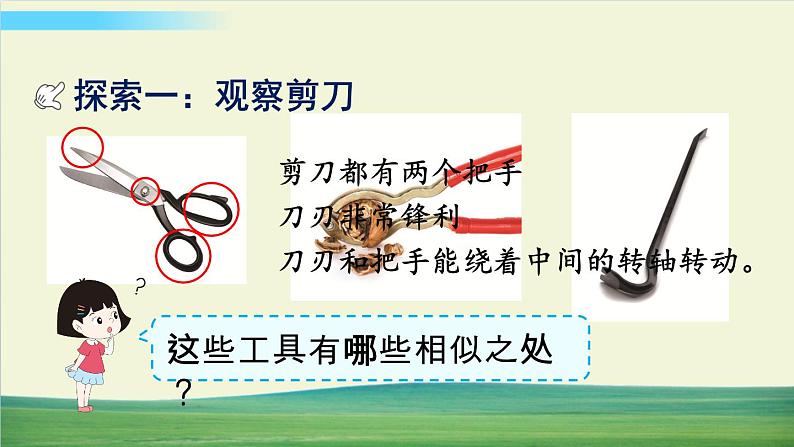 教科版科学六年级上册第5课 灵活巧妙的剪刀课件第4页