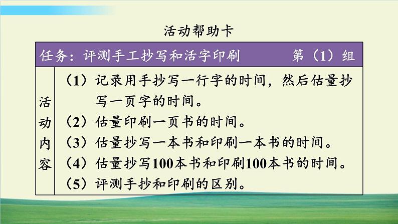 教科版科学六年级上册第6课 推动社会发展的印刷术课件第7页